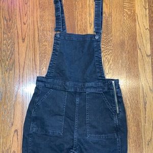 Madewell black overalls